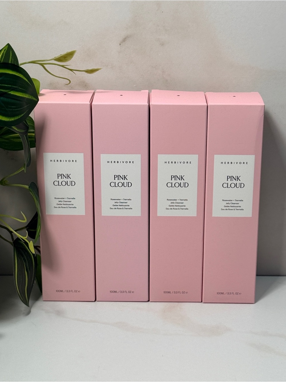 4x Herbivore Pink Cloud Gentle Cleanser - NIB